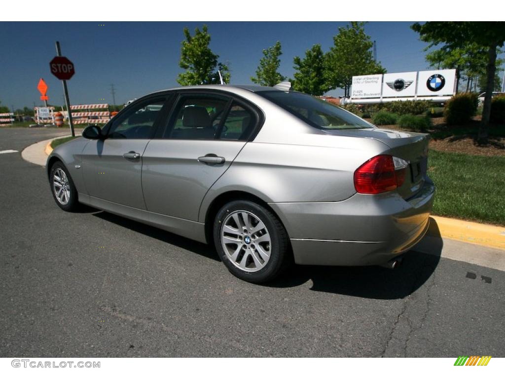 2007 3 Series 328xi Sedan - Platinum Bronze Metallic / Beige photo #4