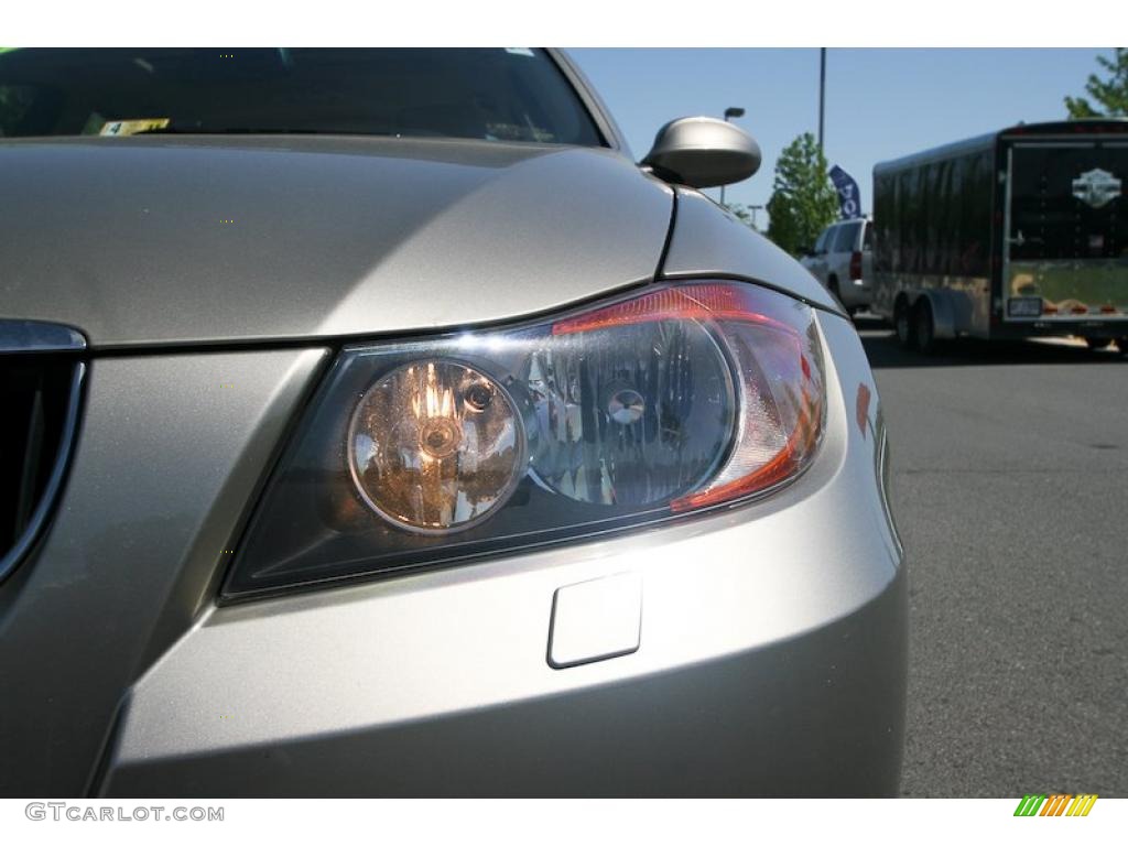 2007 3 Series 328xi Sedan - Platinum Bronze Metallic / Beige photo #10