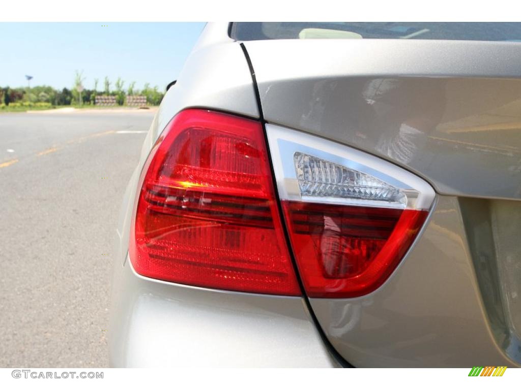 2007 3 Series 328xi Sedan - Platinum Bronze Metallic / Beige photo #22