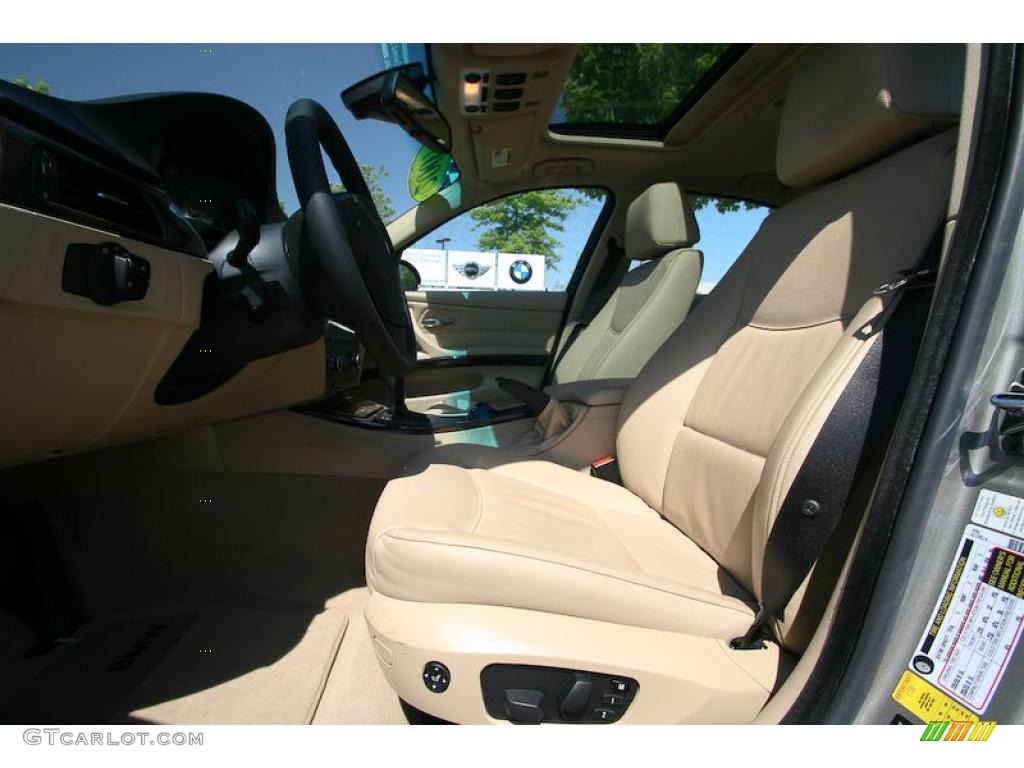 2007 3 Series 328xi Sedan - Platinum Bronze Metallic / Beige photo #27