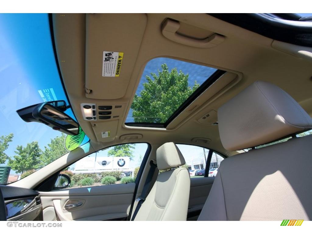 2007 3 Series 328xi Sedan - Platinum Bronze Metallic / Beige photo #28