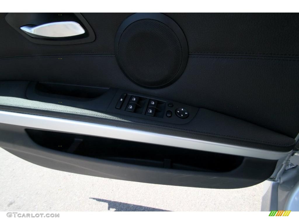 2008 3 Series 335xi Sedan - Titanium Silver Metallic / Black photo #22