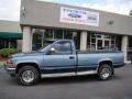 1990 Catalina Blue Metallic Chevrolet C/K C3500 454 SS Regular Cab  photo #1