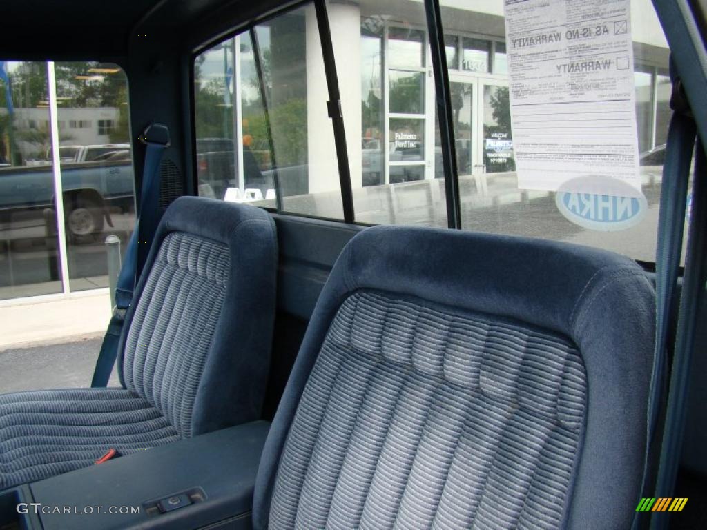 1990 C/K C3500 454 SS Regular Cab - Catalina Blue Metallic / Blue photo #11