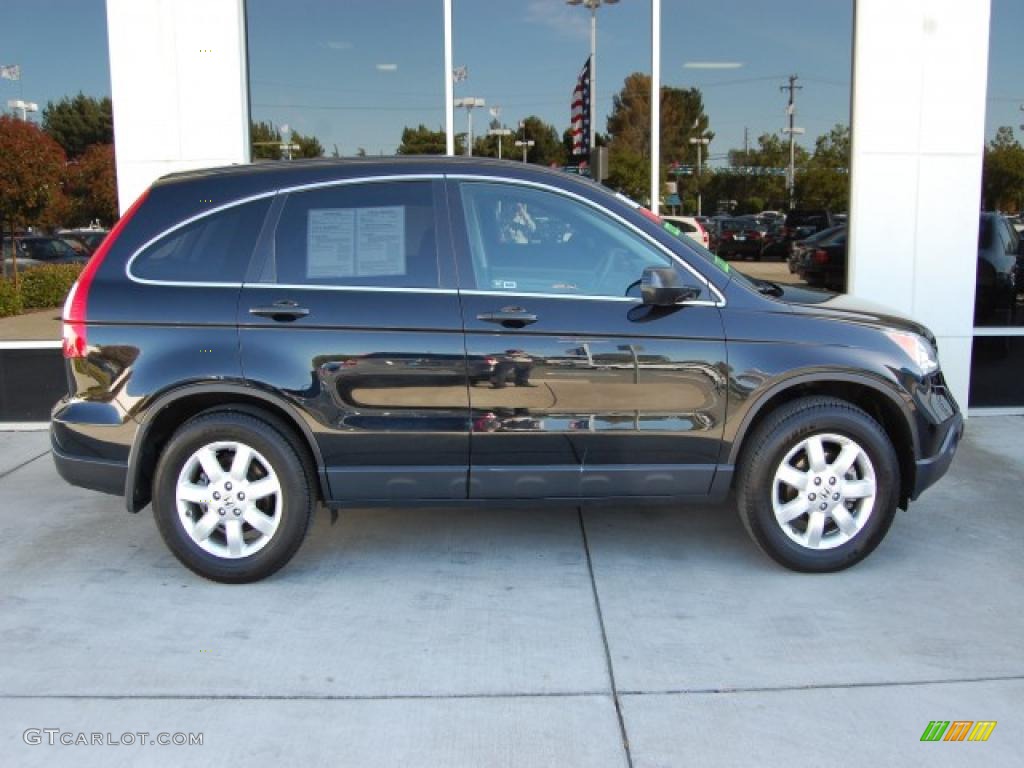 2008 CR-V EX - Nighthawk Black Pearl / Black photo #2