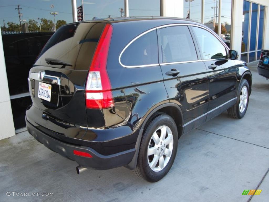 2008 CR-V EX - Nighthawk Black Pearl / Black photo #3