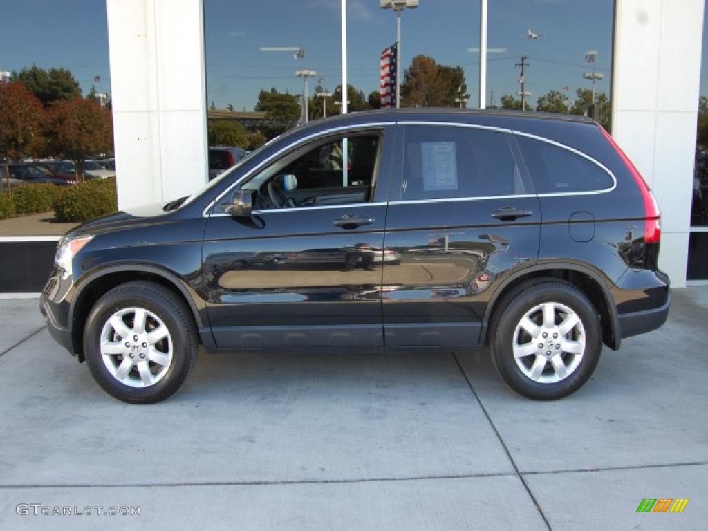 2008 CR-V EX - Nighthawk Black Pearl / Black photo #6
