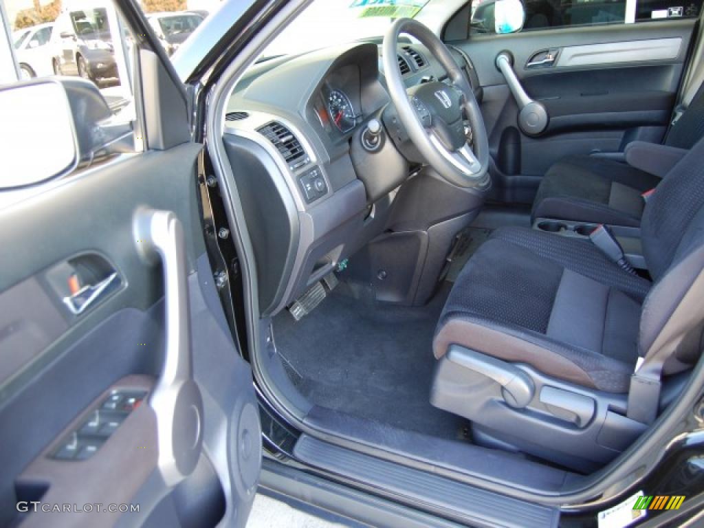2008 CR-V EX - Nighthawk Black Pearl / Black photo #16