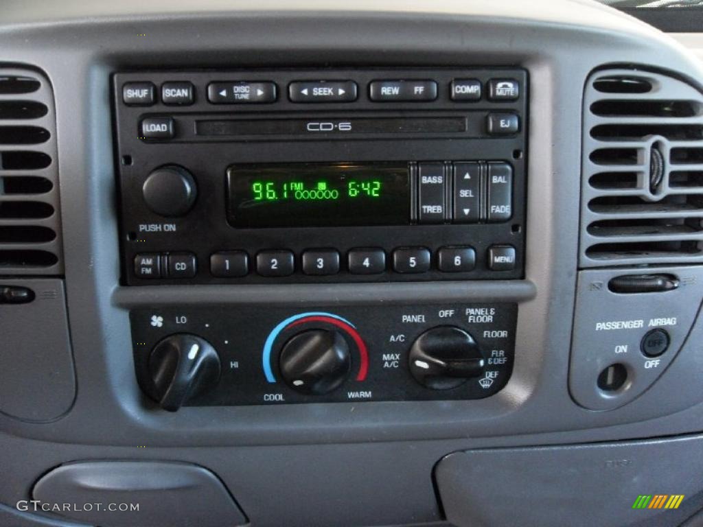 2004 F150 XLT Heritage SuperCab - Dark Shadow Grey Metallic / Heritage Graphite Grey photo #12