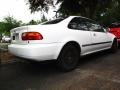 1995 Frost White Honda Civic EX Coupe  photo #2