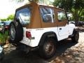 1995 Bright White Jeep Wrangler S 4x4  photo #3