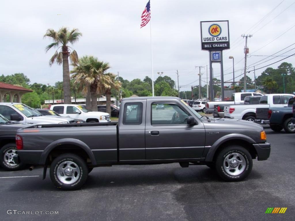 2004 Ranger Edge SuperCab - Dark Shadow Grey Metallic / Medium Dark Flint photo #3