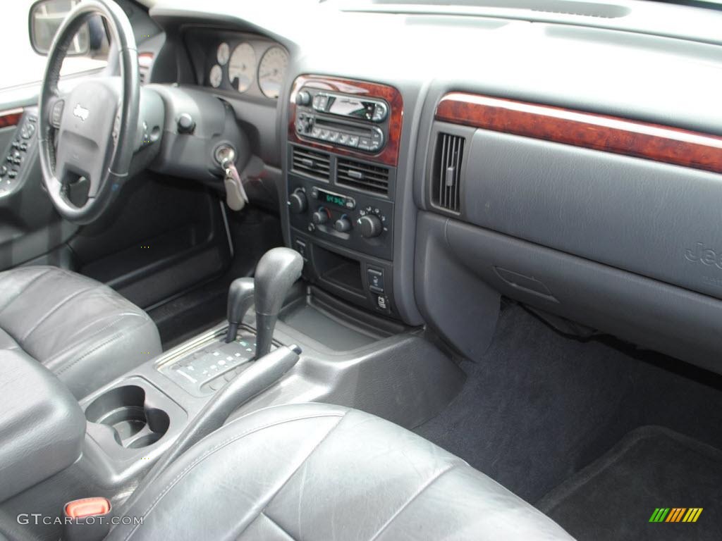 2004 Grand Cherokee Limited 4x4 - Bright Silver Metallic / Dark Slate Gray photo #12