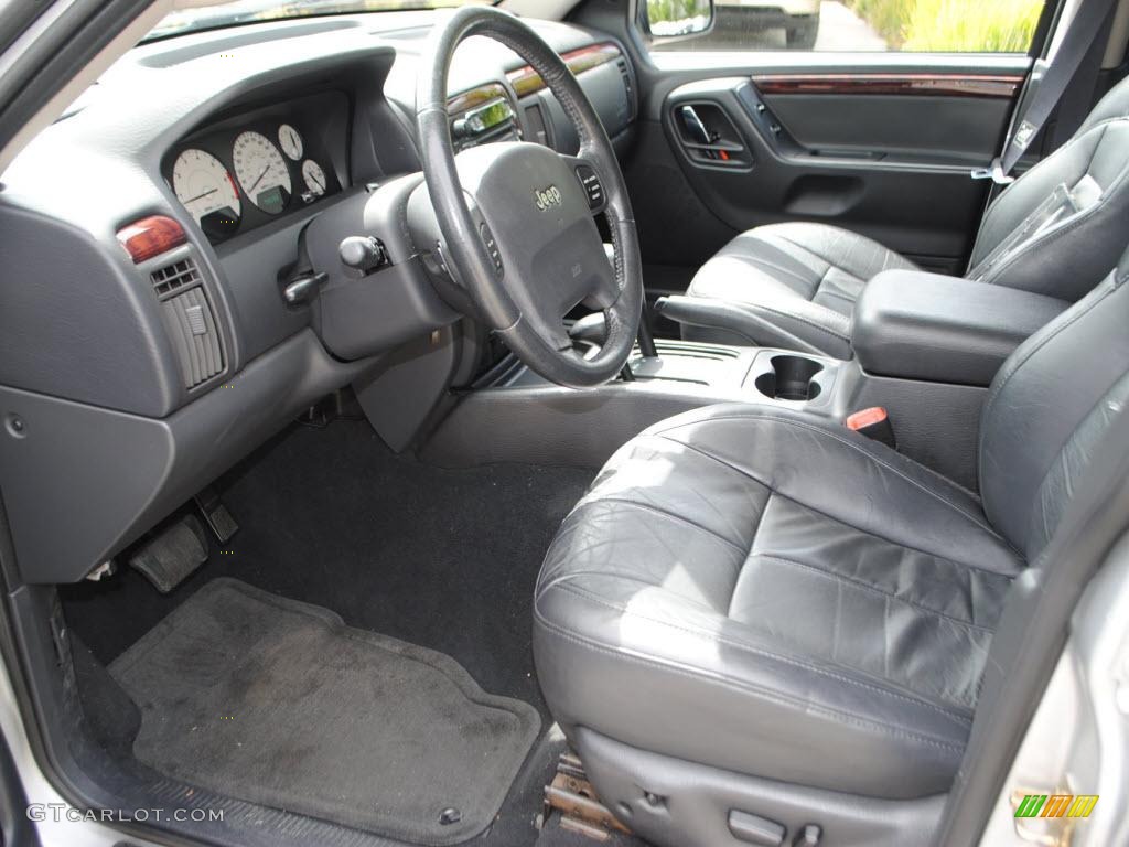 2004 Grand Cherokee Limited 4x4 - Bright Silver Metallic / Dark Slate Gray photo #13