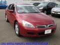 2007 Moroccan Red Pearl Honda Accord EX-L Sedan  photo #5