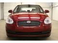 2009 Wine Red Hyundai Accent GLS 4 Door  photo #3