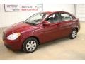 2009 Wine Red Hyundai Accent GLS 4 Door  photo #4