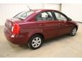 2009 Wine Red Hyundai Accent GLS 4 Door  photo #5