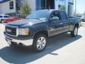 2010 Onyx Black GMC Sierra 1500 SLE Extended Cab 4x4  photo #1