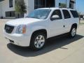 2010 Summit White GMC Yukon SLT  photo #1