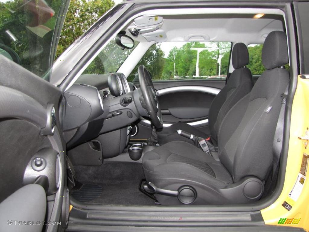 2007 Cooper S Hardtop - Mellow Yellow / Grey/Carbon Black photo #9