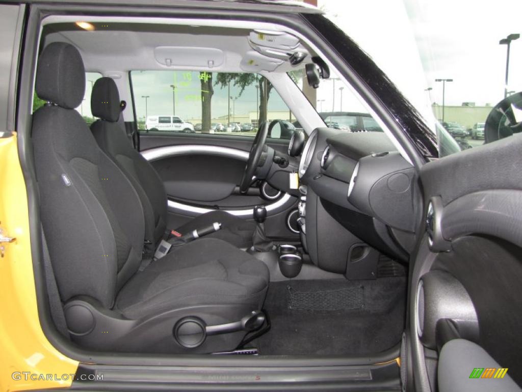 2007 Cooper S Hardtop - Mellow Yellow / Grey/Carbon Black photo #10