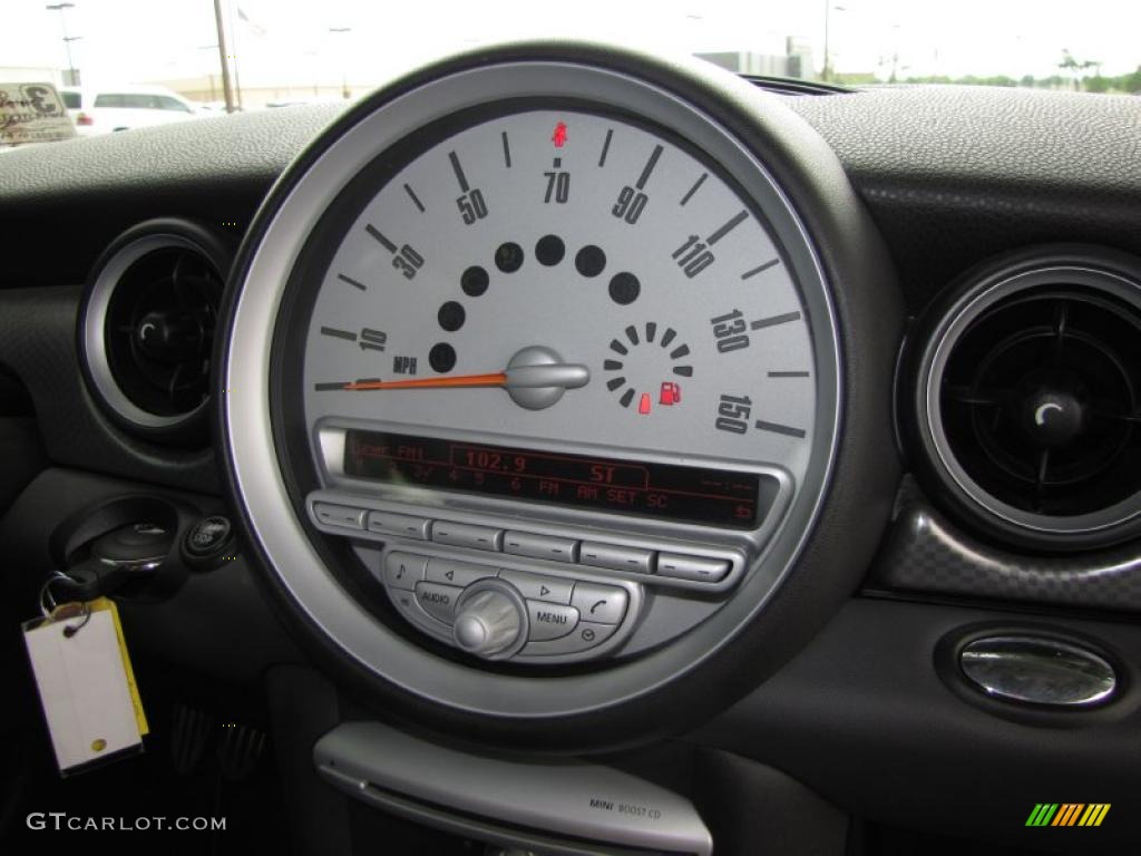 2007 Cooper S Hardtop - Mellow Yellow / Grey/Carbon Black photo #15