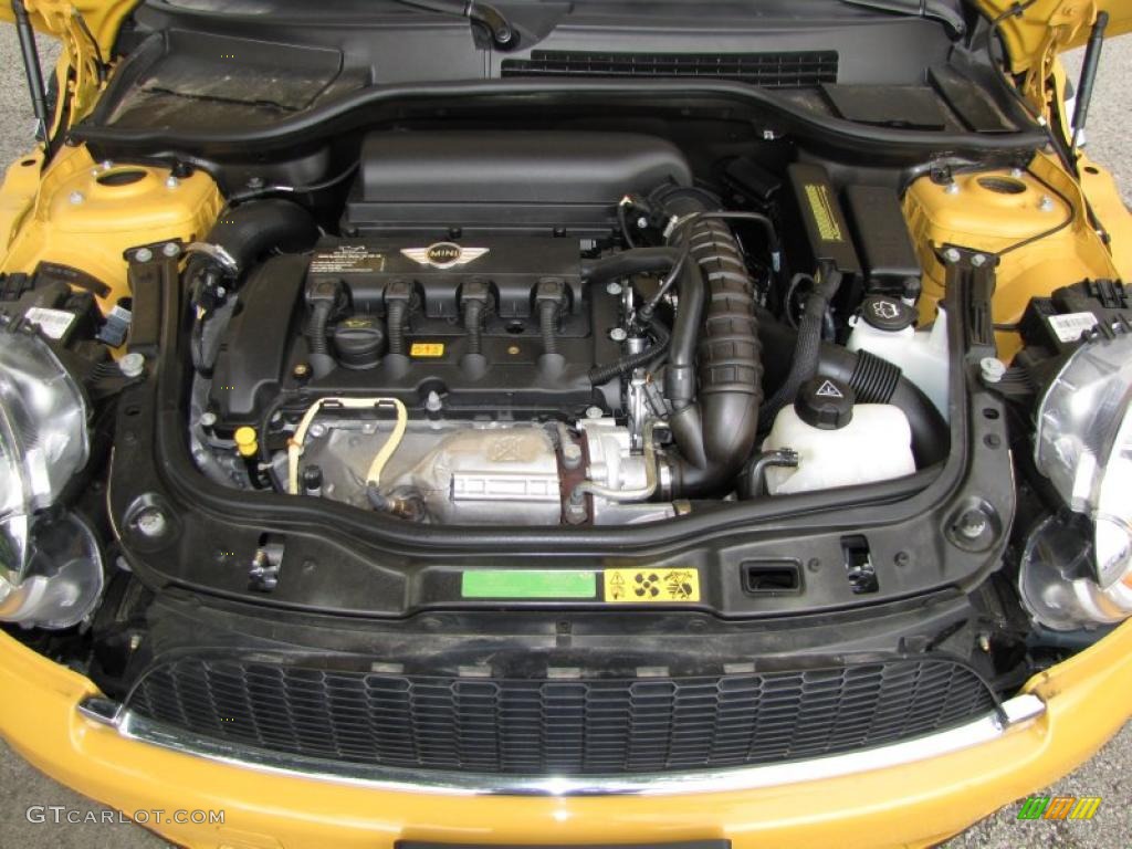 2007 Cooper S Hardtop - Mellow Yellow / Grey/Carbon Black photo #18