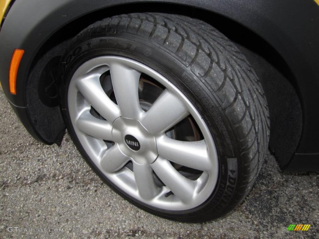 2007 Cooper S Hardtop - Mellow Yellow / Grey/Carbon Black photo #20