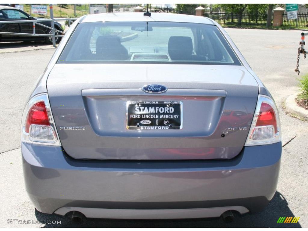 2007 Fusion SE V6 - Tungsten Grey Metallic / Charcoal Black photo #6