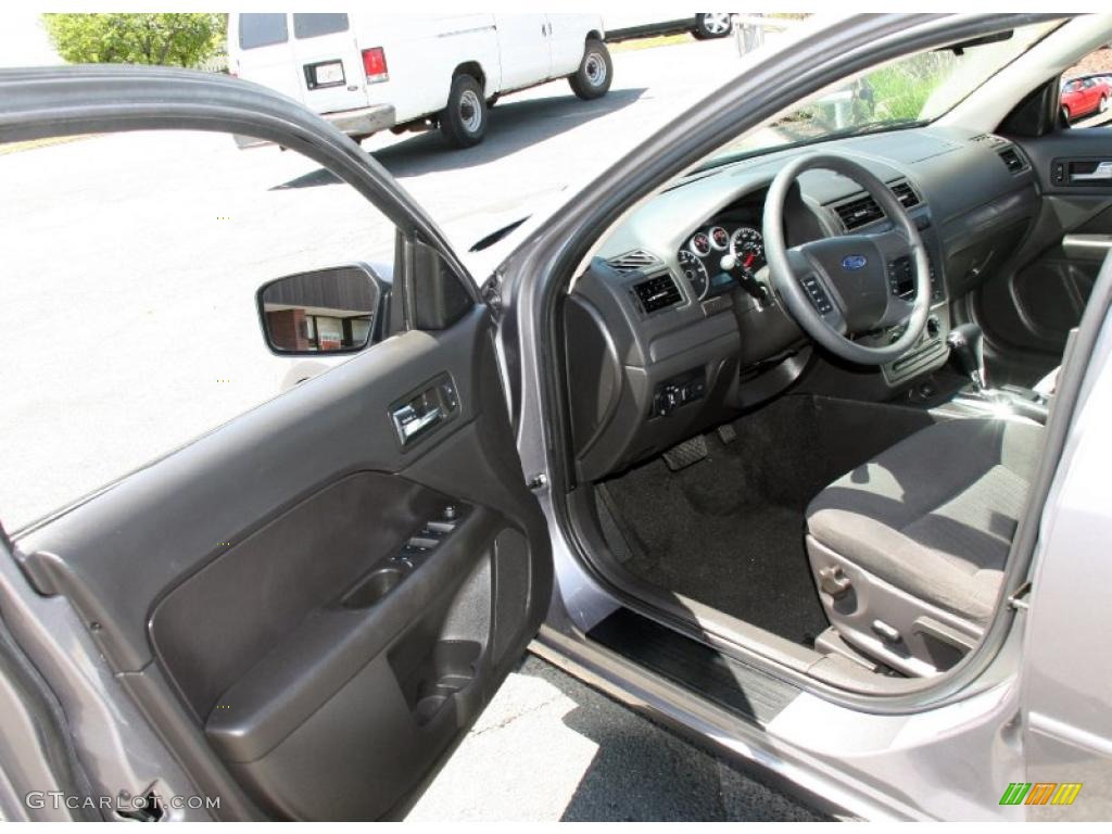2007 Fusion SE V6 - Tungsten Grey Metallic / Charcoal Black photo #7
