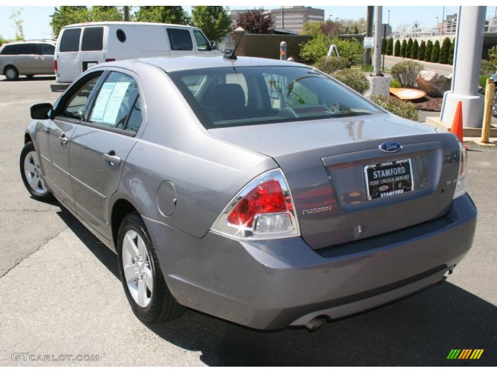 2007 Fusion SE V6 - Tungsten Grey Metallic / Charcoal Black photo #10