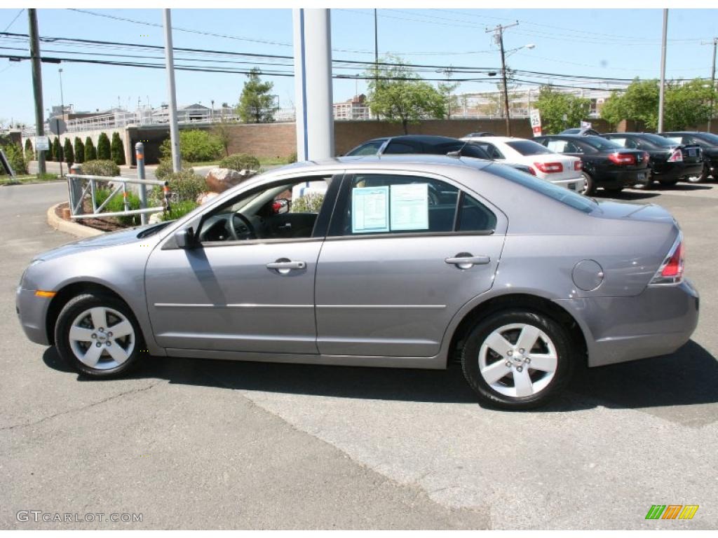 2007 Fusion SE V6 - Tungsten Grey Metallic / Charcoal Black photo #11