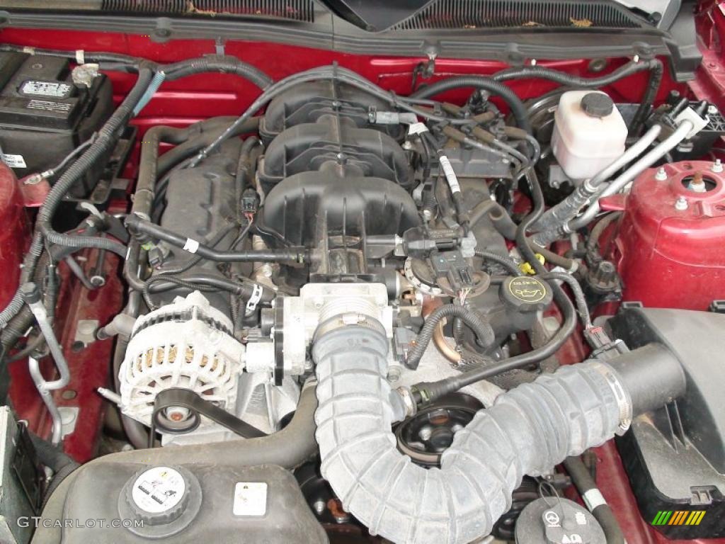 2007 Mustang V6 Premium Convertible - Redfire Metallic / Dark Charcoal photo #33