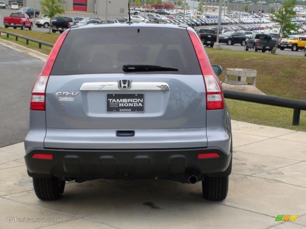 2007 CR-V EX-L - Glacier Blue Metallic / Gray photo #7