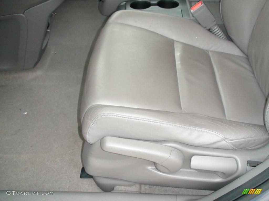 2007 CR-V EX-L - Glacier Blue Metallic / Gray photo #19