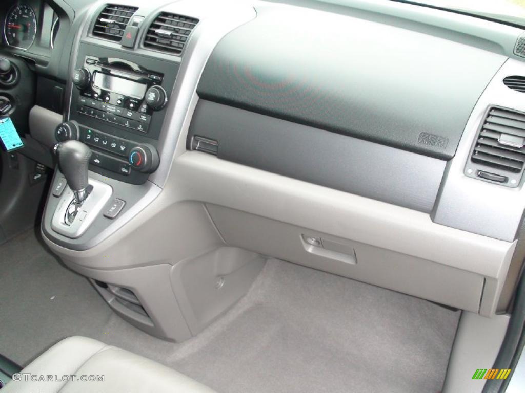2007 CR-V EX-L - Glacier Blue Metallic / Gray photo #31