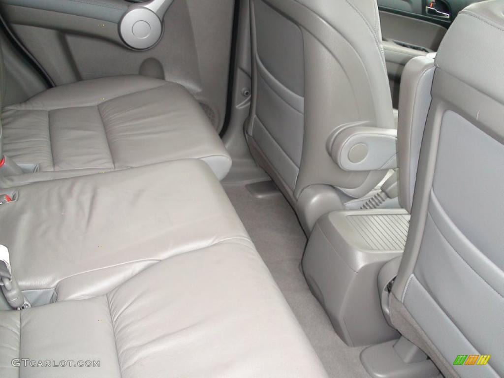 2007 CR-V EX-L - Glacier Blue Metallic / Gray photo #35