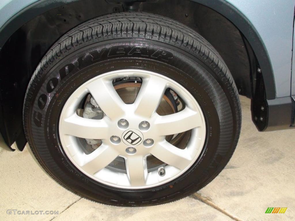 2007 CR-V EX-L - Glacier Blue Metallic / Gray photo #42