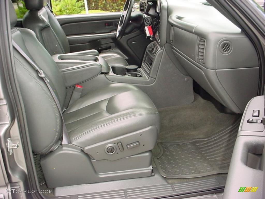 2006 Silverado 1500 LS Crew Cab 4x4 - Graystone Metallic / Dark Charcoal photo #14