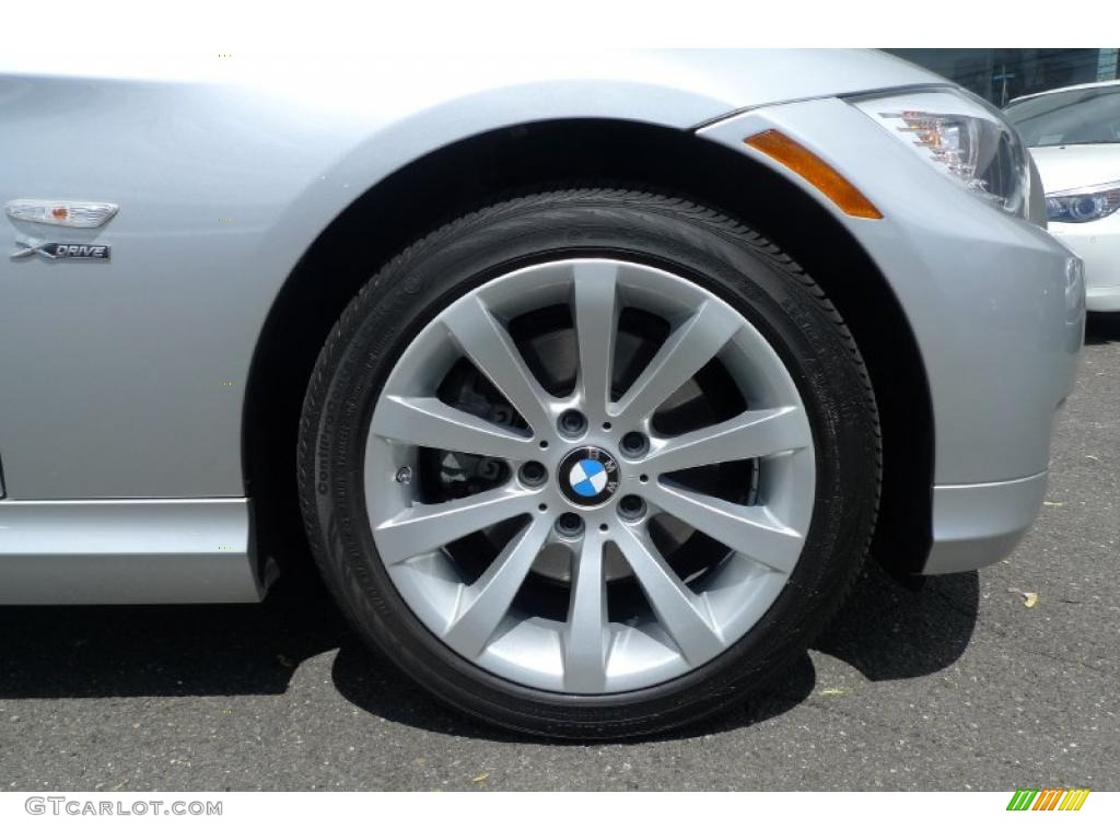 2010 3 Series 328i xDrive Sedan - Titanium Silver Metallic / Gray Dakota Leather photo #18