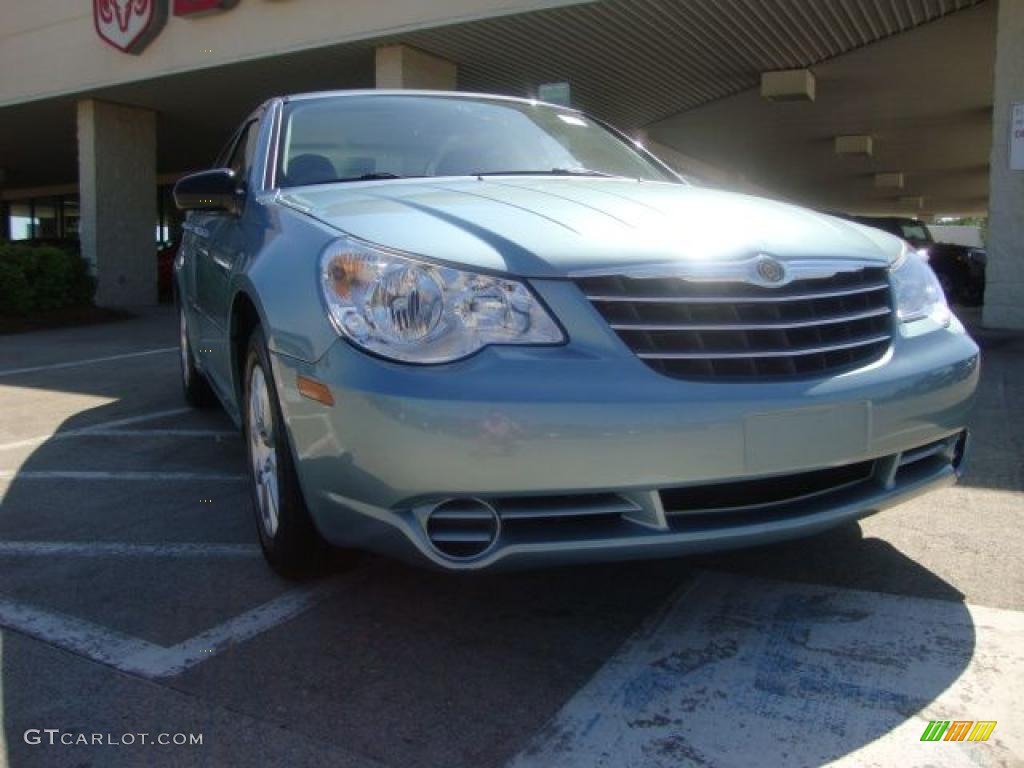 2009 Sebring LX Sedan - Clearwater Blue Pearl / Dark Slate Gray photo #1