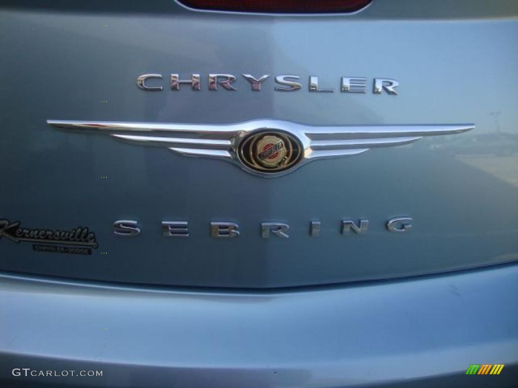 2009 Sebring LX Sedan - Clearwater Blue Pearl / Dark Slate Gray photo #27