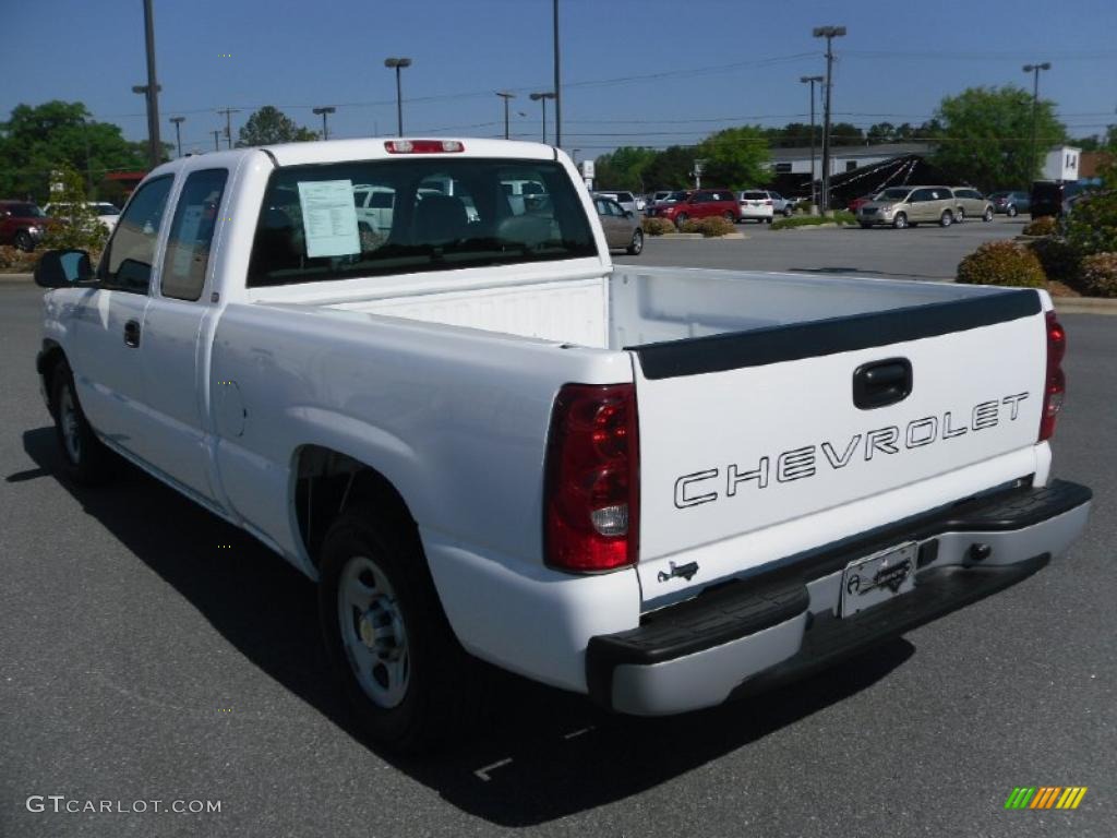 2003 Silverado 1500 Extended Cab - Summit White / Dark Charcoal photo #2