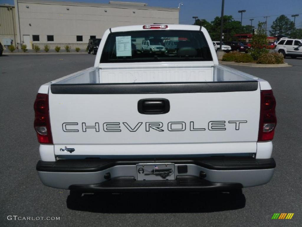 2003 Silverado 1500 Extended Cab - Summit White / Dark Charcoal photo #3