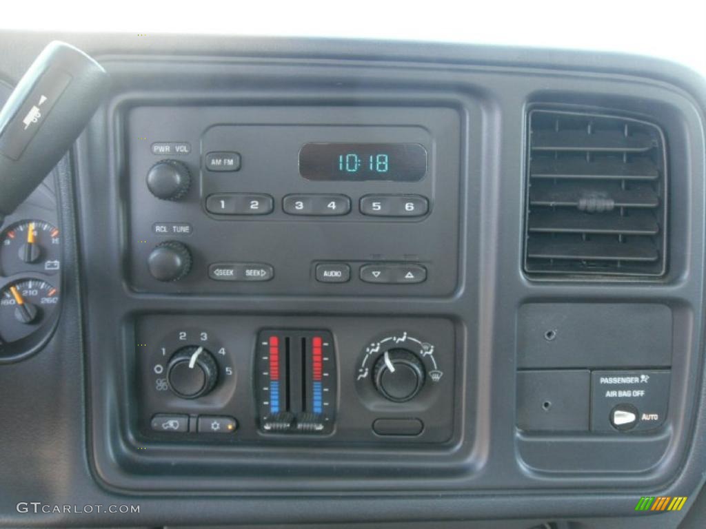 2003 Silverado 1500 Extended Cab - Summit White / Dark Charcoal photo #10