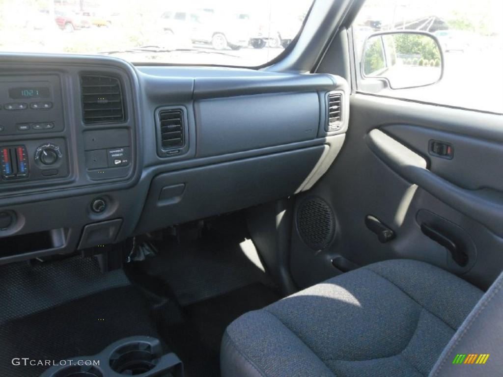 2003 Silverado 1500 Extended Cab - Summit White / Dark Charcoal photo #13