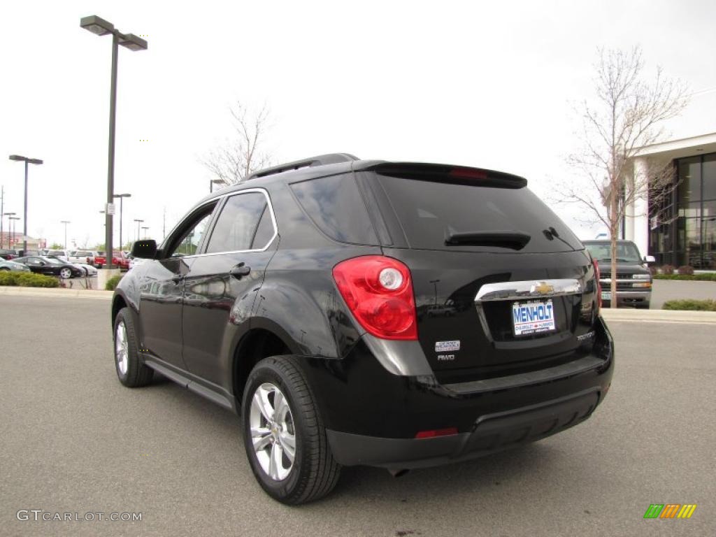 2010 Equinox LT AWD - Black / Jet Black photo #10