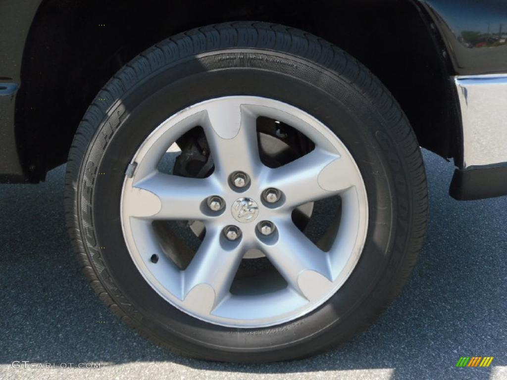 2007 Ram 1500 Big Horn Edition Quad Cab 4x4 - Brilliant Black Crystal Pearl / Medium Slate Gray photo #22