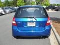 2007 Vivid Blue Pearl Honda Fit   photo #4